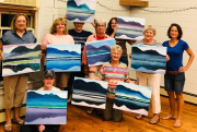 “Paint & Sip” Returns to the  Andover Hub