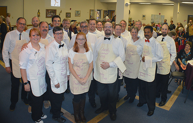 Franklin Opera House “Celebrity Waiter Dinner” is Great Success