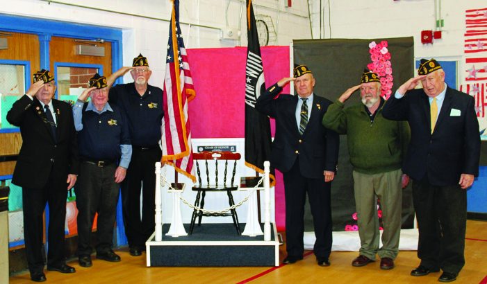 American Legion Post Presents POW-MIA Memorial at AE/MS