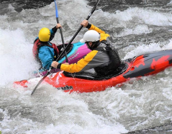 Franklin Open for Business and Kayaks on First Day