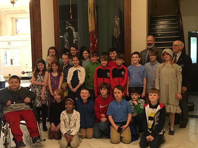 4th Grade NH State House Visit