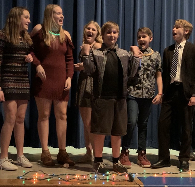 Middle School Dance Hosted by Eighth Grader