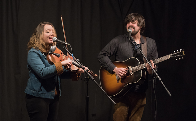 Andover Coffeehouse Featured Performers Kat and Brad