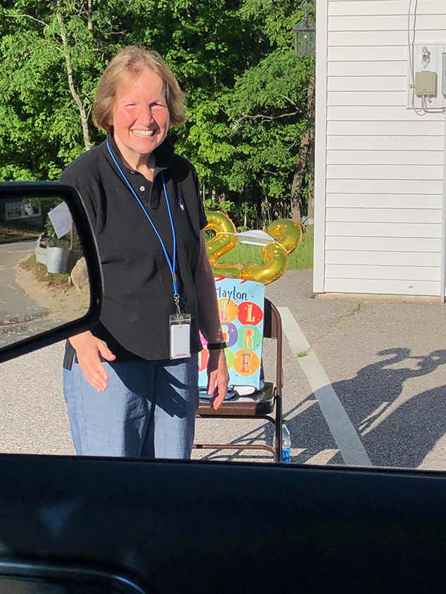 AE/MS Car Parade Celebrated Service Of Retirees