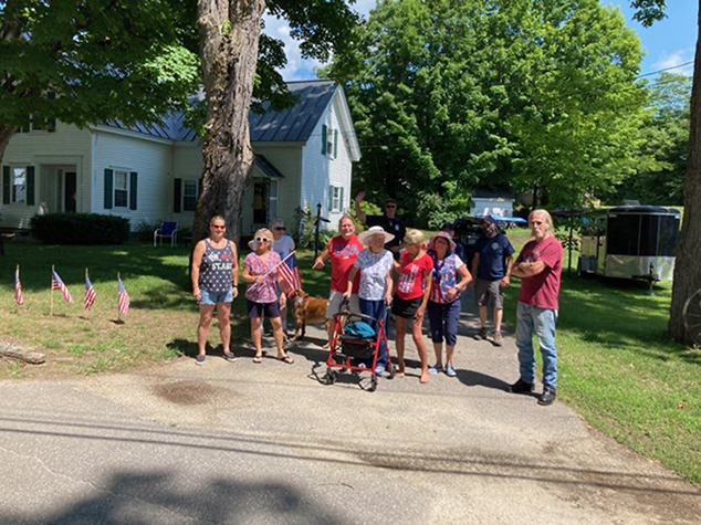 Two Impromptu Parades Liven Up a Quiet Fourth of July in Andover