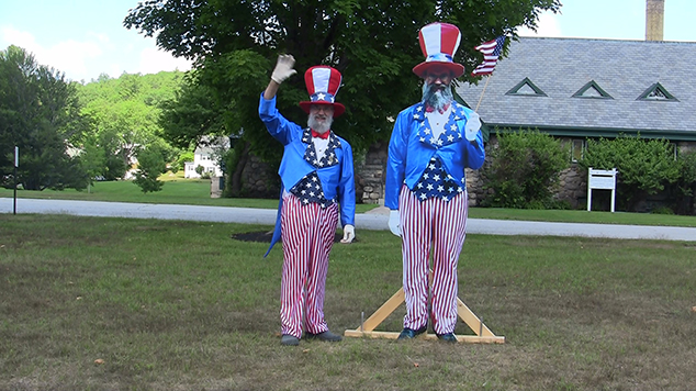 Charlie Darling Does Double Duty as Andover’s Uncle Sam