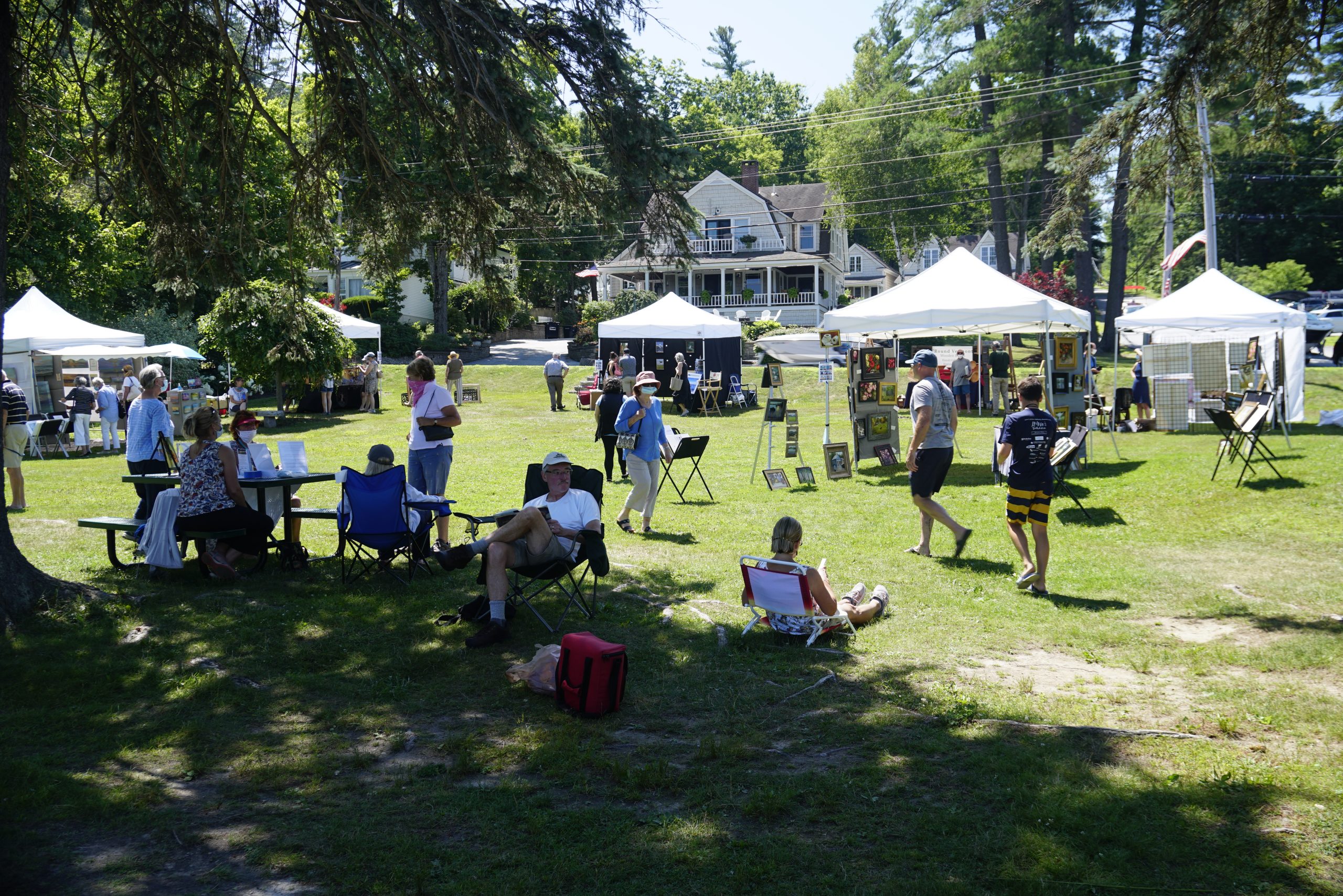 Shop for Beautiful Art at Arts on the Green in Sunapee Harbor The