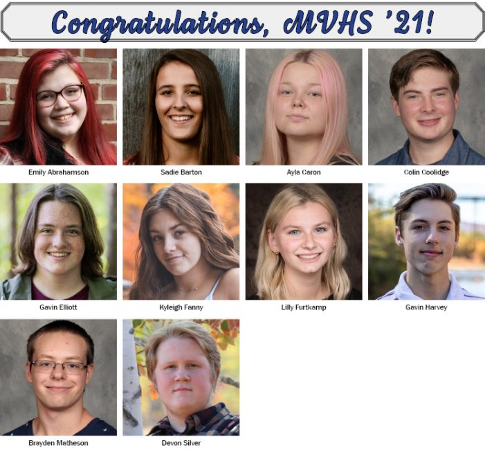 MVHS Graduates 10 from Andover