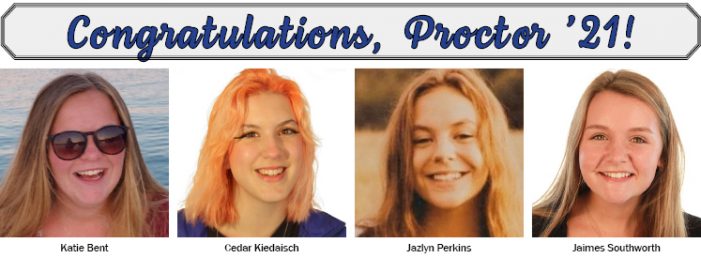 Proctor Graduates Four from Andover