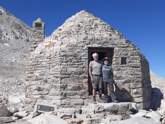 Andover Residents Reach the Muir Hut at Muir Pass, Yosemite