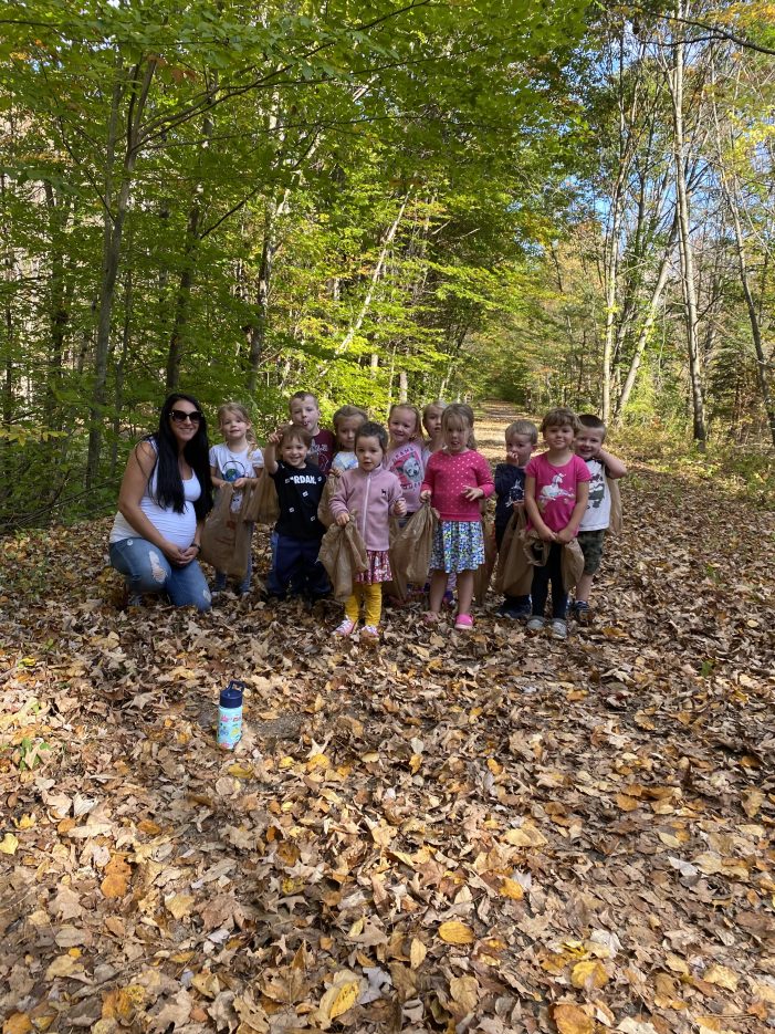 Preschoolers Treated to Indoor Camping Experience