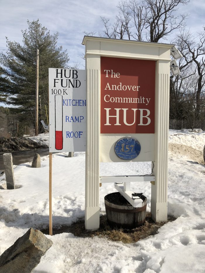 “Thermometer” Shows Hub’s Capital Campaign Progress