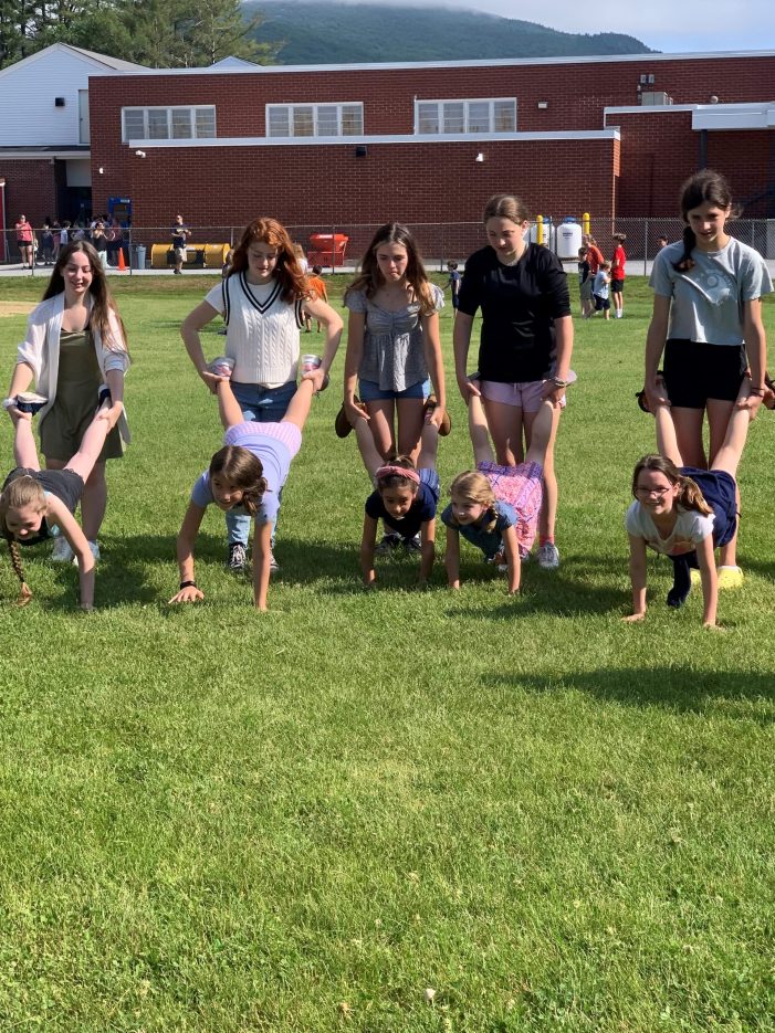 Field Day for AE/MS Includes student “Wheelbarrow” Races