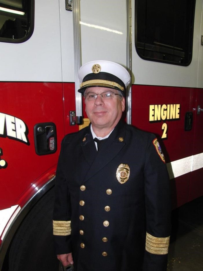 Andover Fire Chief Rene Lefebvre Receives 2022 Dedication