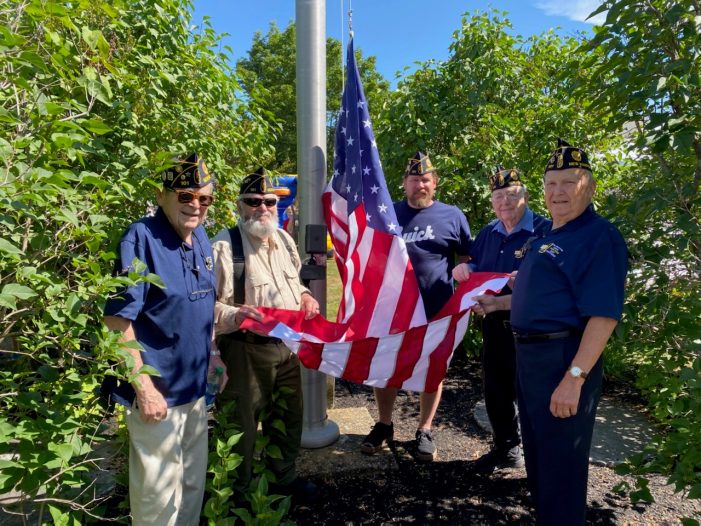 American Legion Raises Flag in Fourth of July Tradition