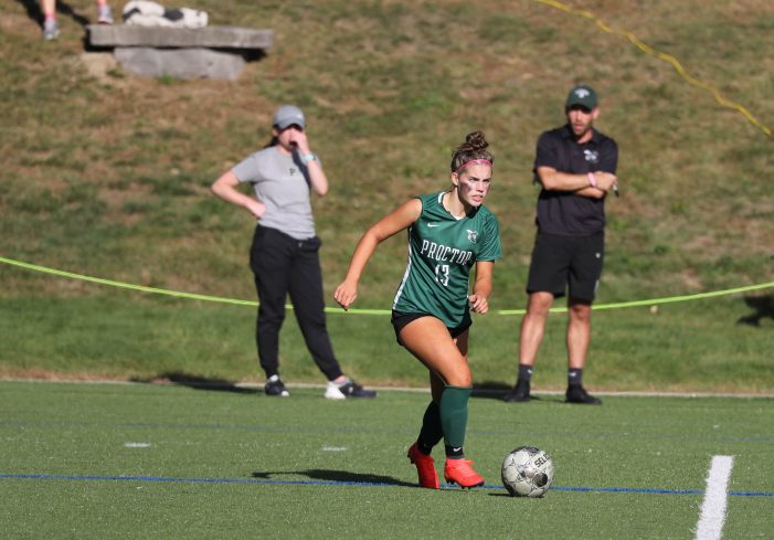 Braeden MacKenzie Contributes to Varsity Girls’ Soccer Record of 6-4-1