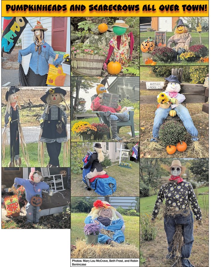 Pumpkinheads and Scarecrows All Over Town!