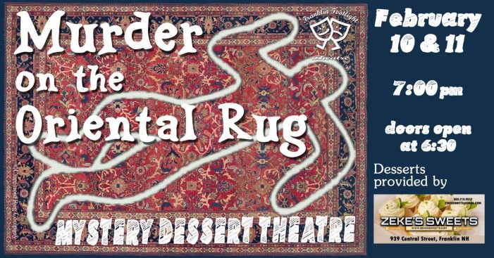 FOH Presents Murder on the Oriental Rug; Two Shows in February