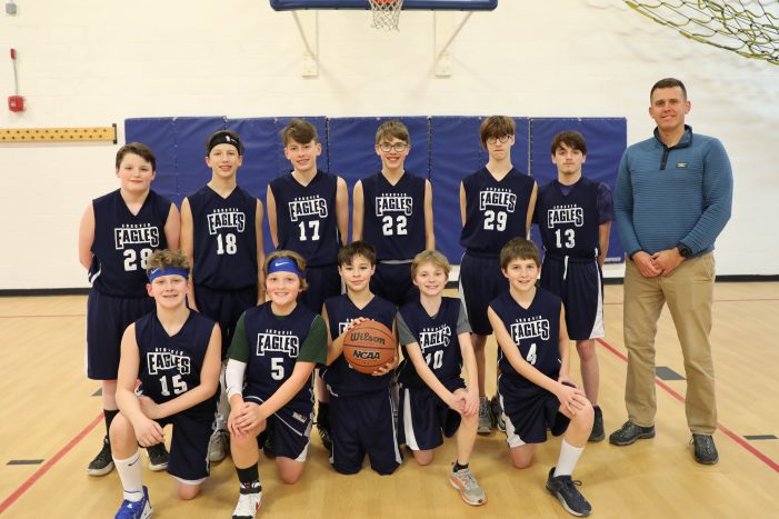 Middle School Boys Basketball Team Gains Skills and Confidence