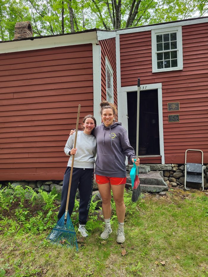 Volunteers Ready Tucker Mt. Schoolhouse for Opening Day