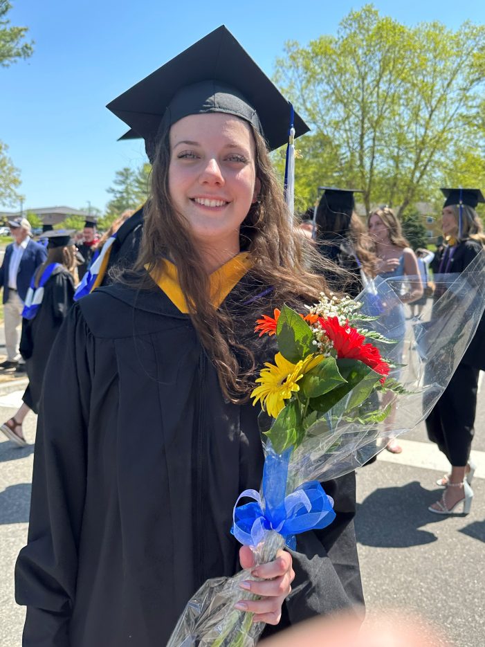 Former Proctor Student Samantha Parkman Graduates College