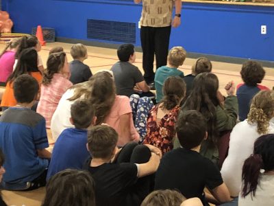 AE/MS Band Students Learn About Instruments Available for Use