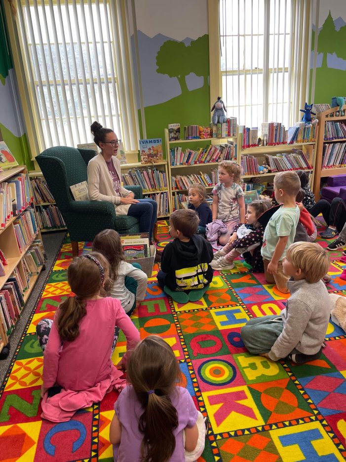 Kindergarten Class Learns about Community Helpers