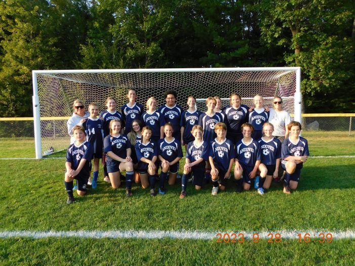 Team Photo of the AE/MS 2023 Soccer Team