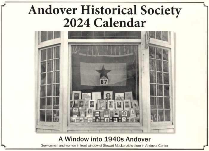 Andover Historical Society Calendars Still Available