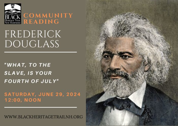 AHS Hosts Frederick Douglass Community Reading