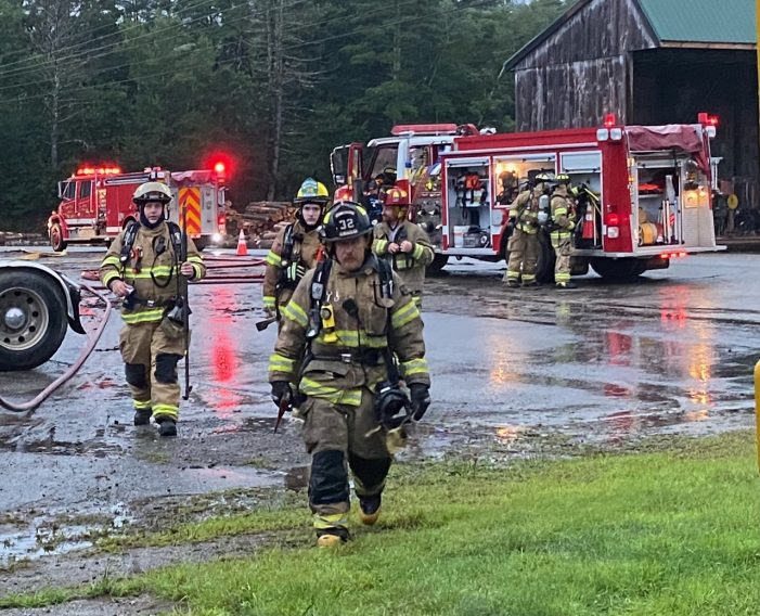 Fire Department Drill Provides Firefighters Training and Practice