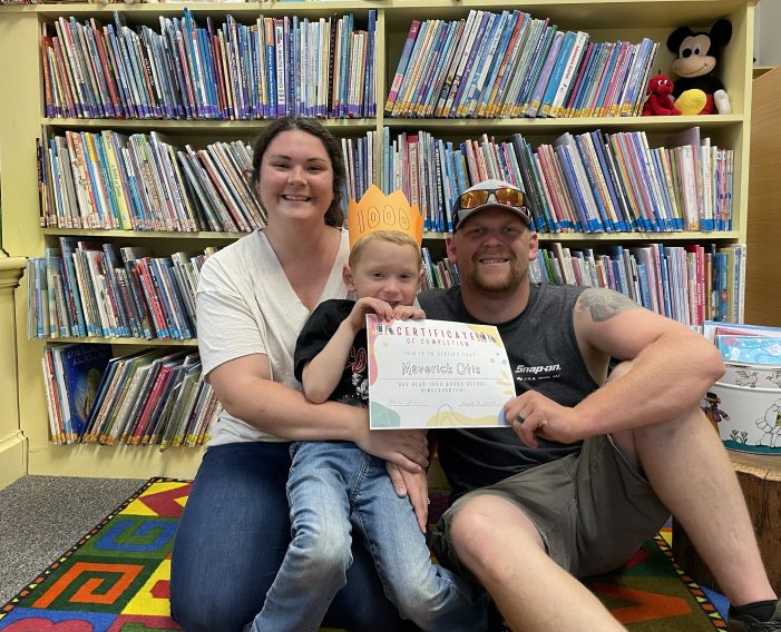 Maverick Otis with His Parents, Shawna and Jake