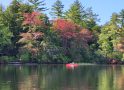 Highland Lake Bursts with Color as Autumn Approaches