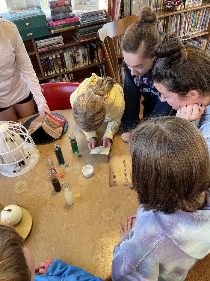 Harry Potter Escape Room at the Bachelder Library