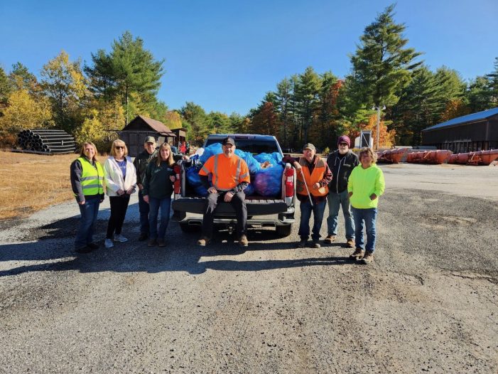 Andover Fish & Game Club Cleans Roadside