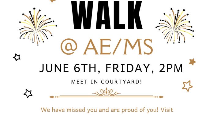 AE/MS Invites Graduating Andover Seniors to Join Senior Walk