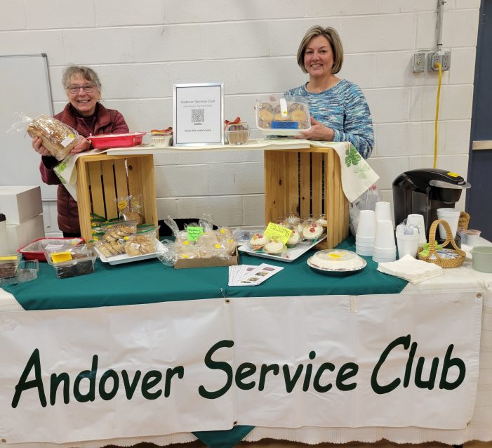 Andover Service Club Serves Goodies at Town Meeting