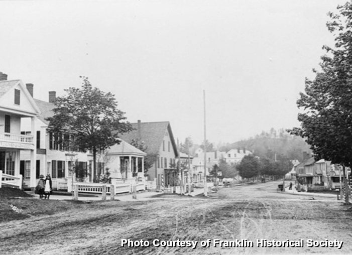 Current Franklin Photo Shows Dramatic Change from 1800s Photo
