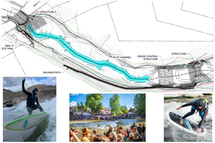 Surf’s Up at Franklin’s MIll City Park’s Whitewater Feature